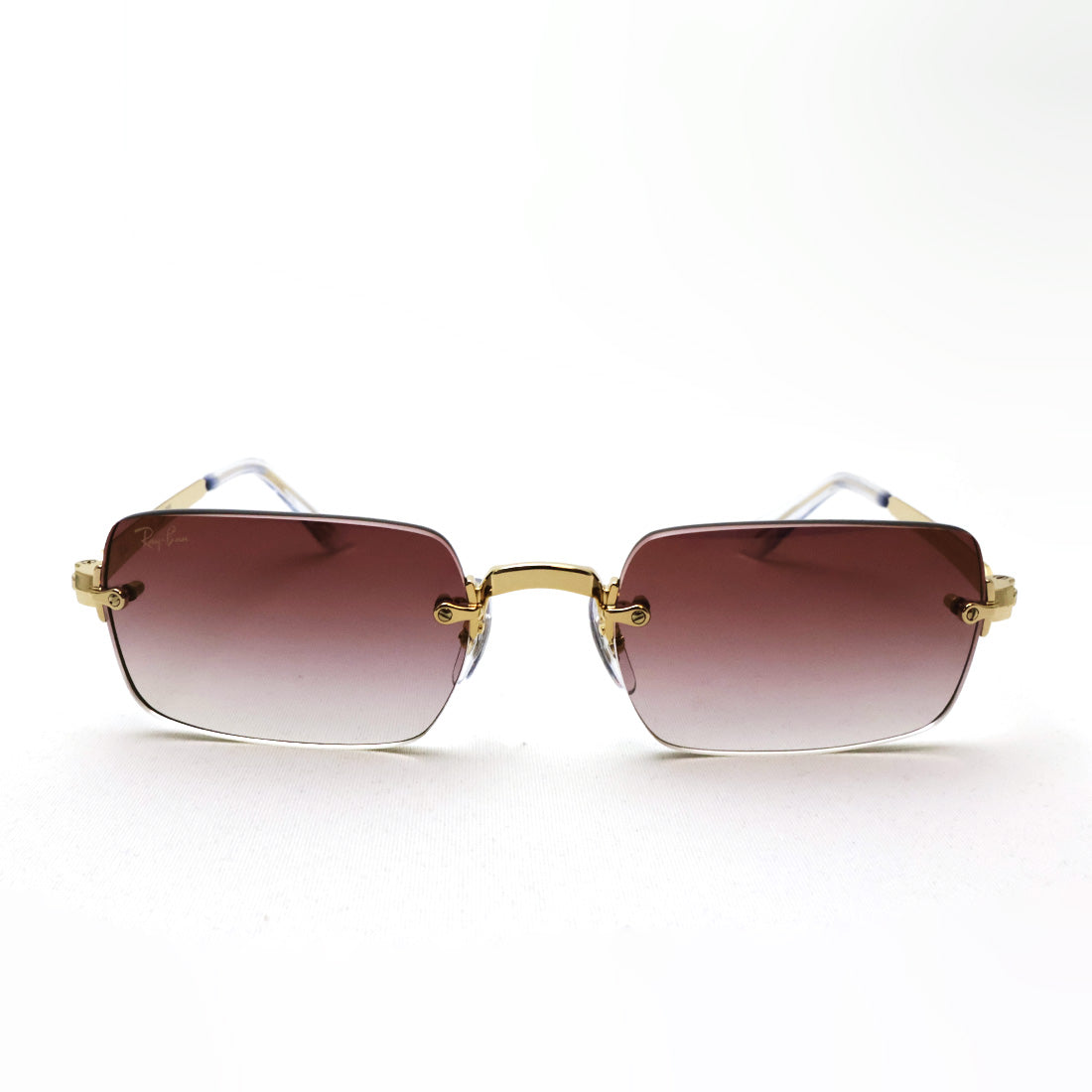 レイバン サングラス Ray-Ban RB3928 0018H 54 A$AP ROCKY リムレス スクエア ゴールド系
