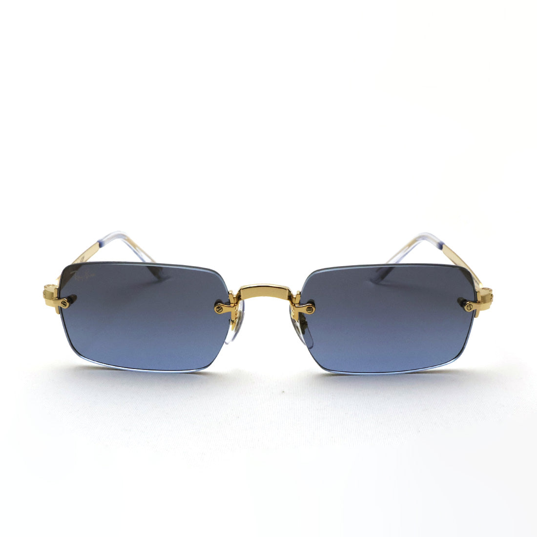 レイバン サングラス Ray-Ban RB3928 001S2 54 A$AP ROCKY リムレス スクエア ゴールド系