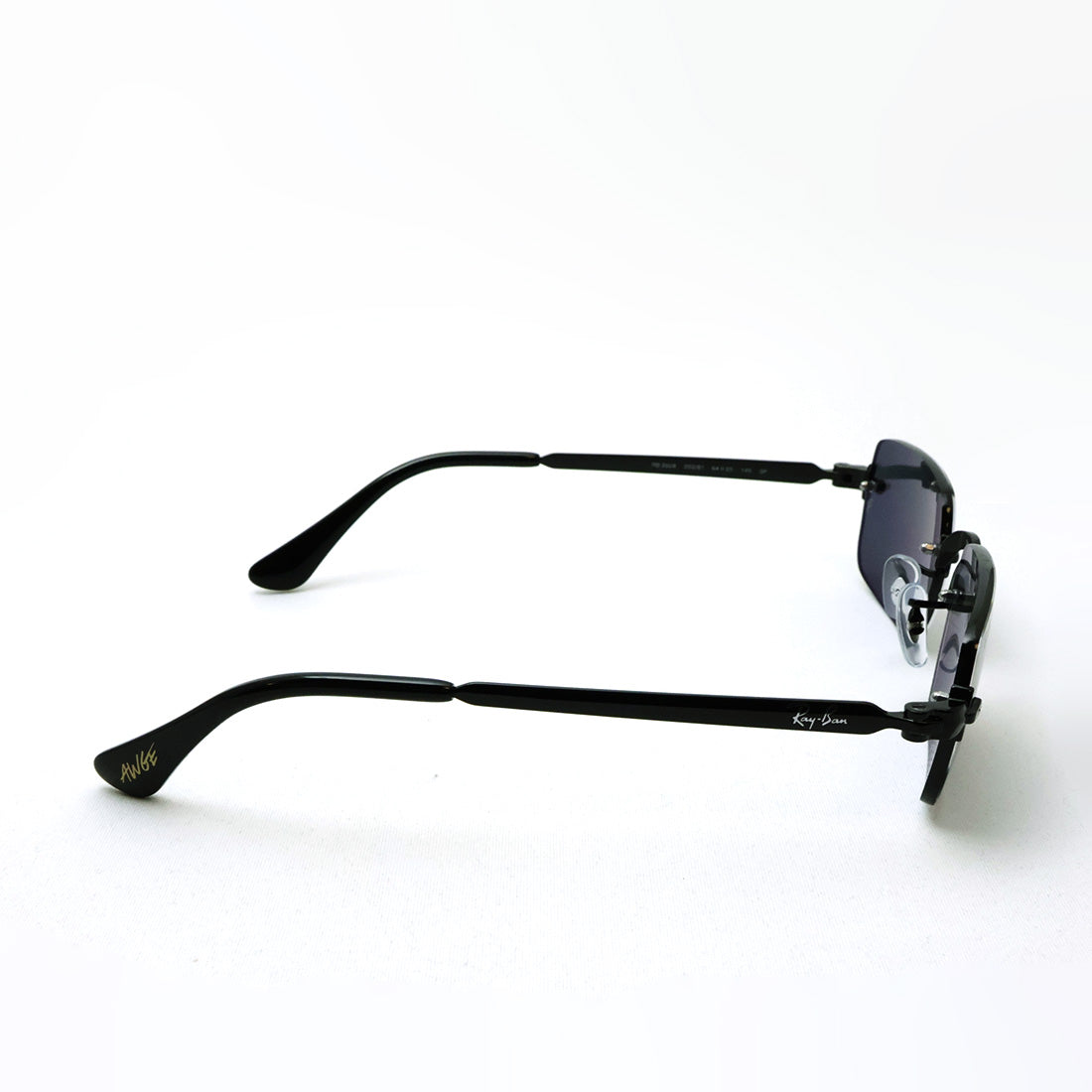 レイバン 偏光サングラス Ray-Ban RB3928 00281 54 A$AP ROCKY リムレス スクエア ブラック系