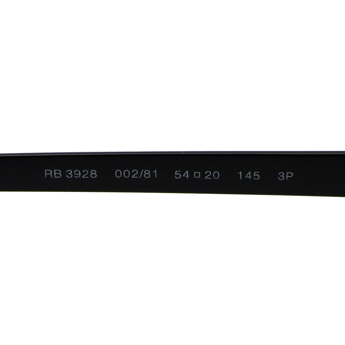 レイバン 偏光サングラス Ray-Ban RB3928 00281 54 A$AP ROCKY リムレス スクエア ブラック系