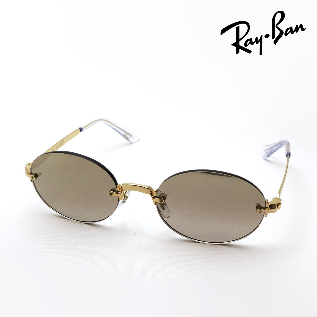 レイバン サングラス Ray-Ban RB3929 0017I 54 A$AP ROCKY リムレス オーバル ゴールド系