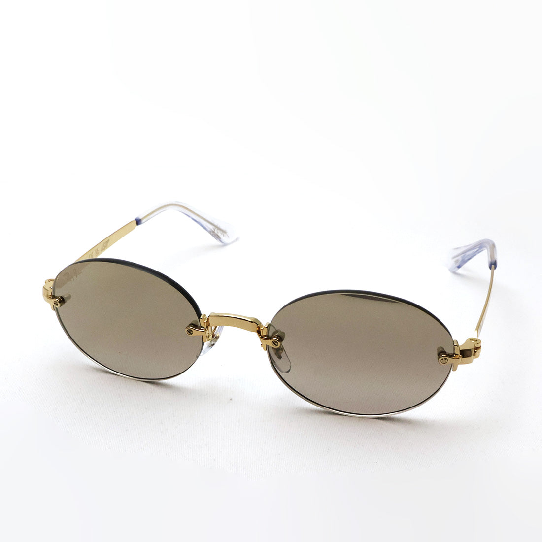 レイバン サングラス Ray-Ban RB3929 0017I 54 A$AP ROCKY リムレス オーバル ゴールド系