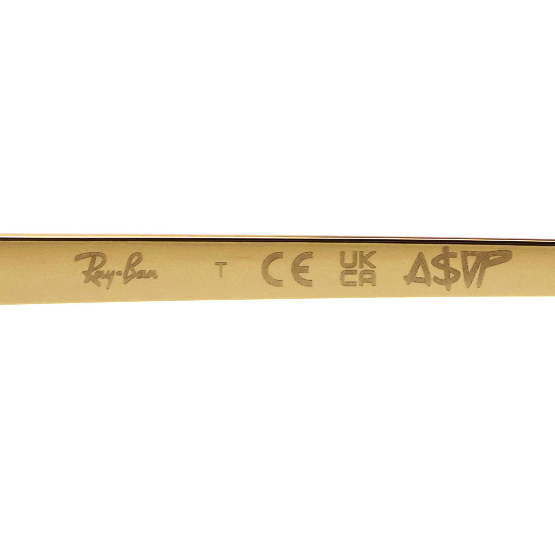 レイバン サングラス Ray-Ban RB3929 0018H 54 A$AP ROCKY リムレス オーバル ゴールド系