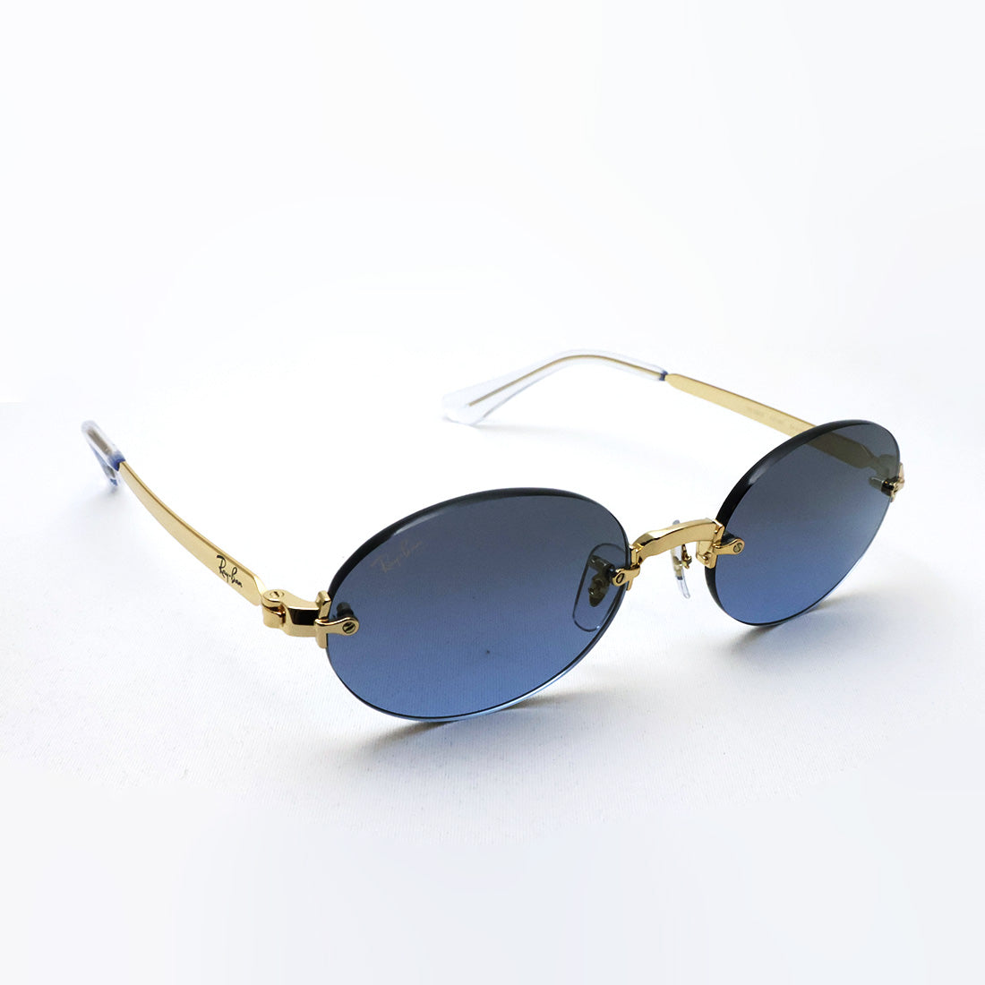 レイバン サングラス Ray-Ban RB3929 001S2 54 A$AP ROCKY リムレス オーバル ゴールド系