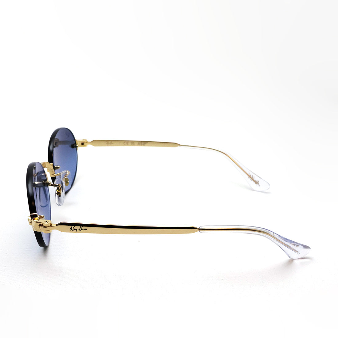 レイバン サングラス Ray-Ban RB3929 001S2 54 A$AP ROCKY リムレス オーバル ゴールド系