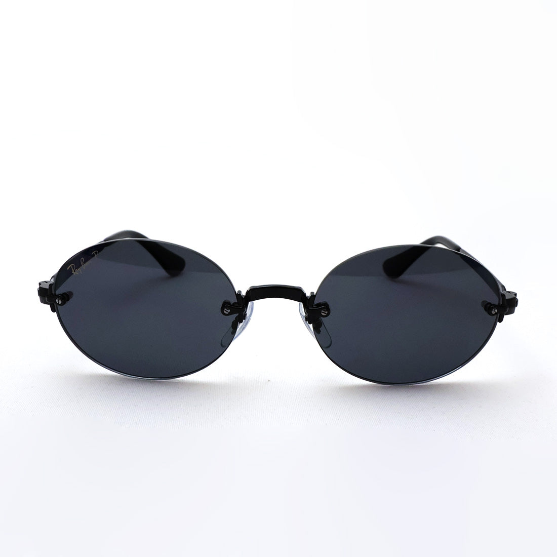 レイバン 偏光サングラス Ray-Ban RB3929 00281 54 A$AP ROCKY リムレス オーバル ブラック系