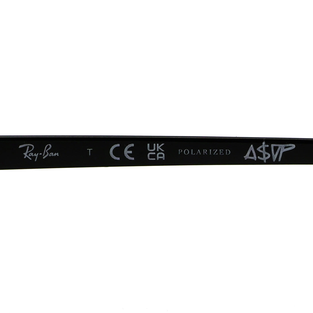 レイバン 偏光サングラス Ray-Ban RB3929 00281 54 A$AP ROCKY リムレス オーバル ブラック系