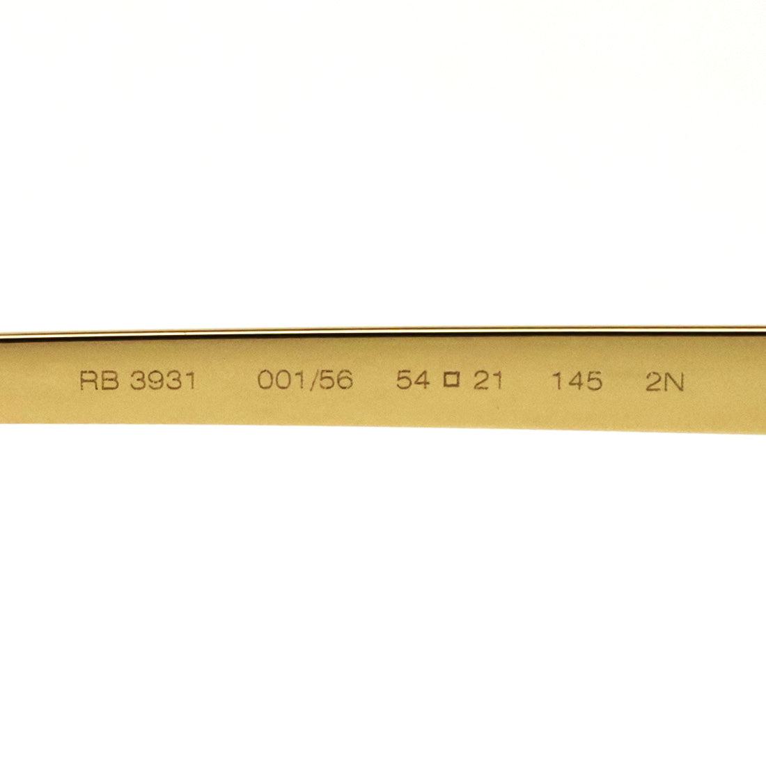 レイバン サングラス Ray-Ban RB3931 00156 54 A$AP ROCKY オーバル ゴールド系
