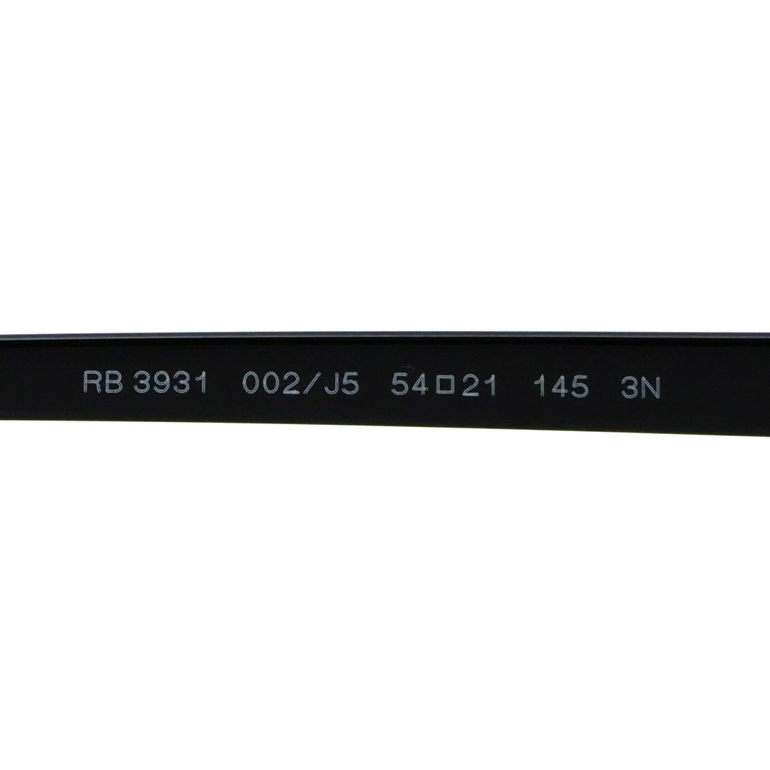 レイバン サングラス Ray-Ban RB3931 002J5 54 A$AP ROCKY オーバル ブラック系