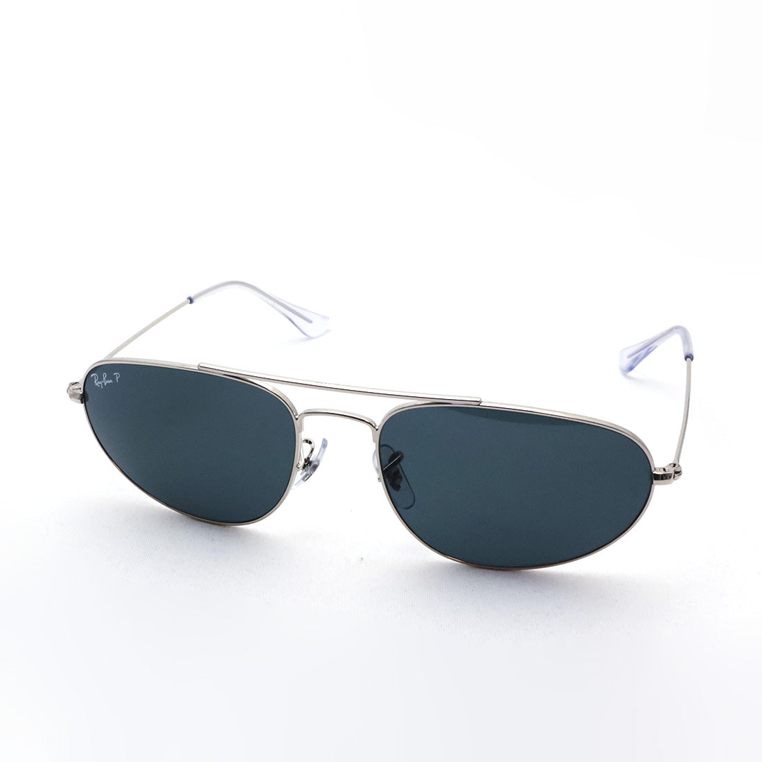 レイバン 偏光サングラス Ray-Ban RB3945 0033R 60 62 Explorer 4 ティアドロップ シルバー系