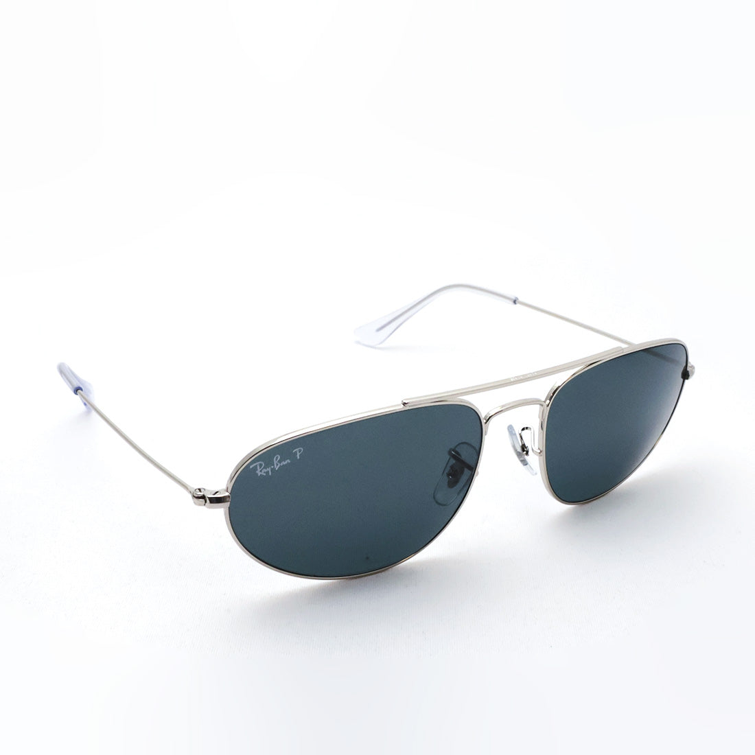 レイバン 偏光サングラス Ray-Ban RB3945 0033R 60 62 Explorer 4 ティアドロップ シルバー系