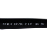 レイバン サングラス Ray-Ban RB4315 60168 51 ミラー オーバル ブラック系