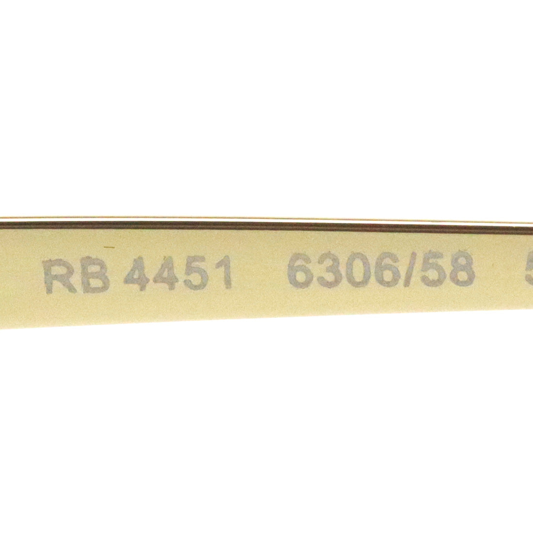 レイバン 偏光サングラス Ray-Ban RB4451 630658 50 53 ウェリントン