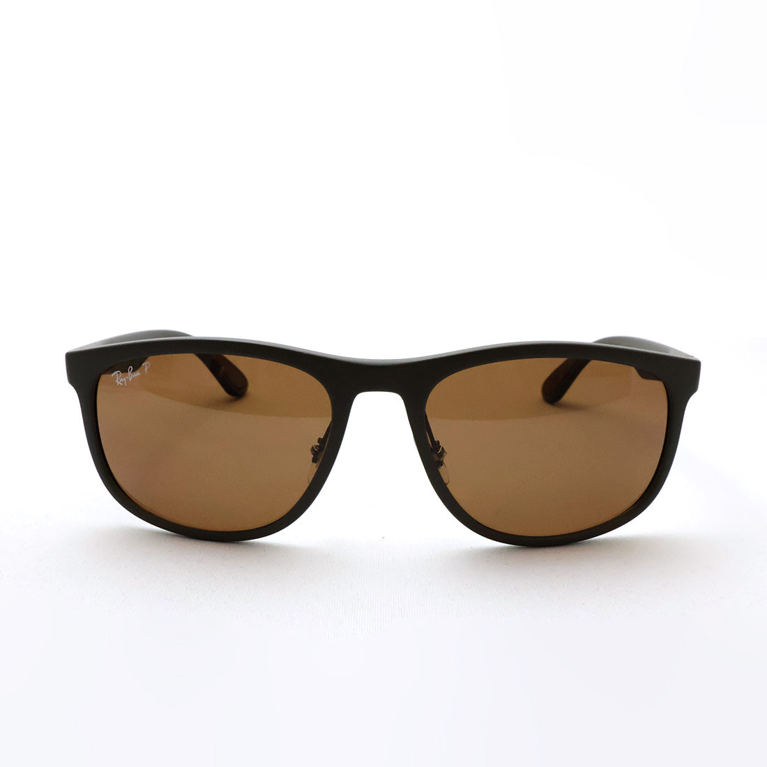 レイバン 偏光サングラス Ray-Ban RB4468 6124BB 59 LITEFORCE スクエア ブラウン系