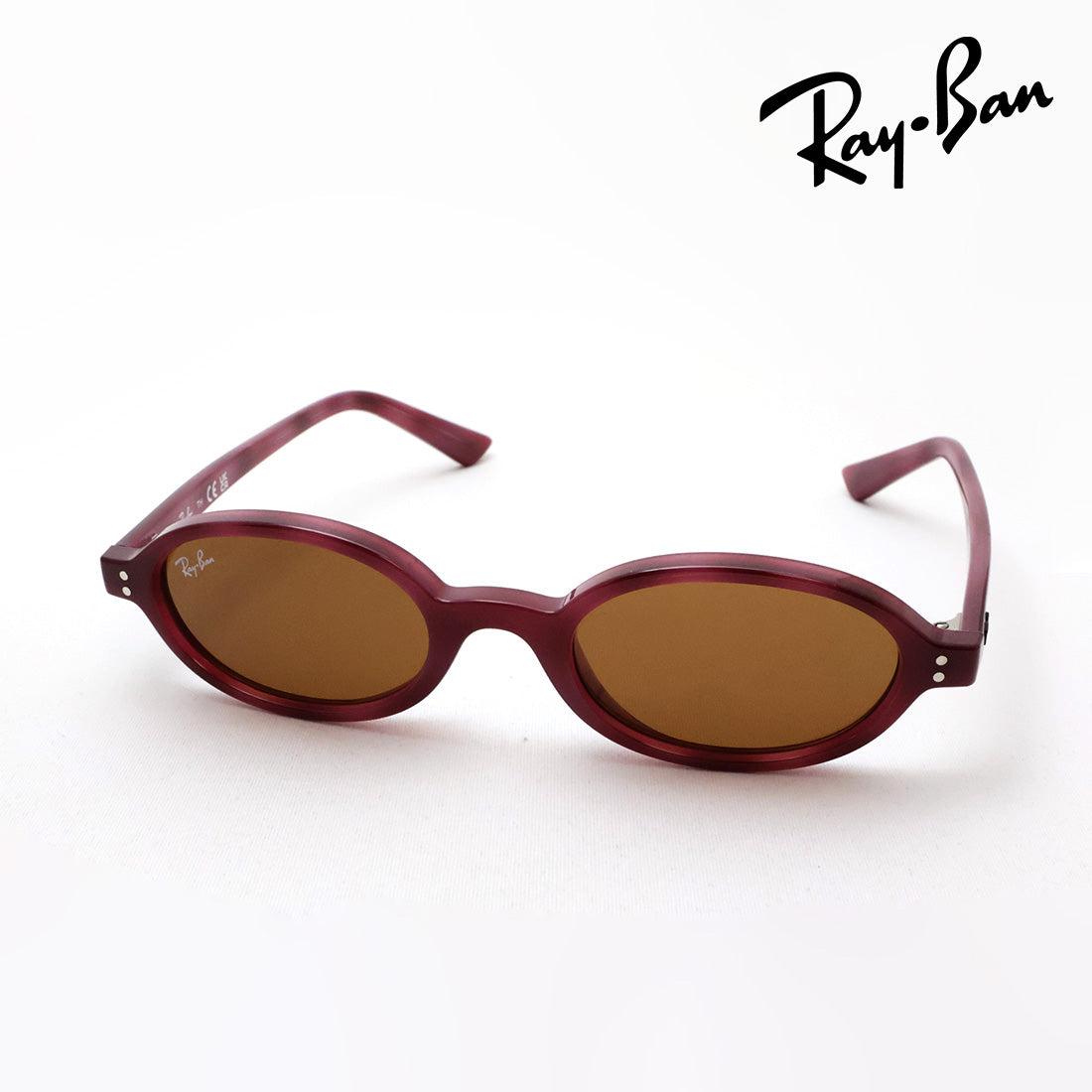 レイバン サングラス Ray-Ban RB4472 685773 48 51 KHAL カル バイオベース オーバル レッド系
