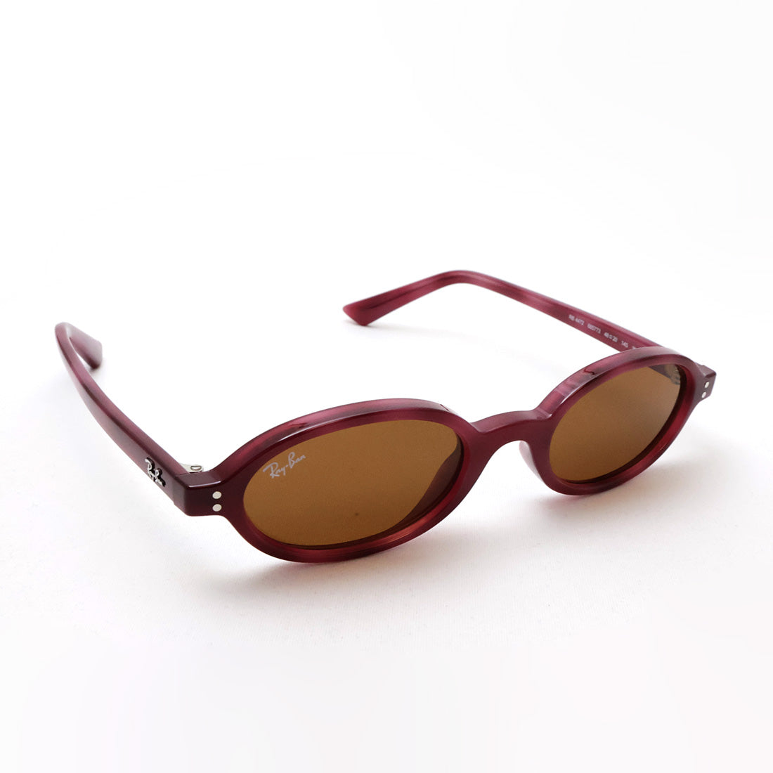 レイバン サングラス Ray-Ban RB4472 685773 48 51 KHAL カル バイオベース オーバル レッド系