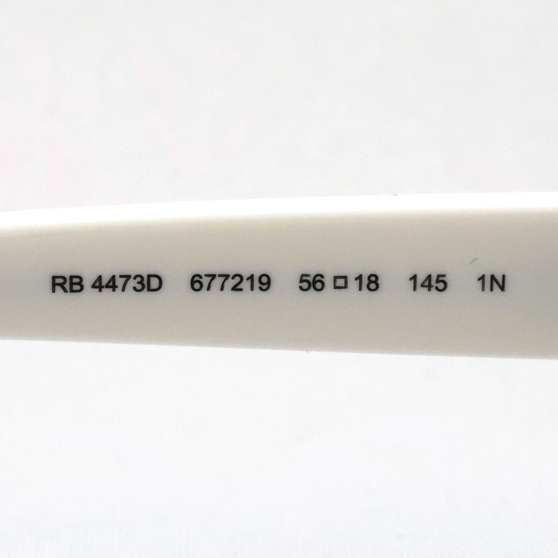 レイバン サングラス Ray-Ban RB4473D 677219 56 幾何学形 ジオメトリック スクエア ホワイト系