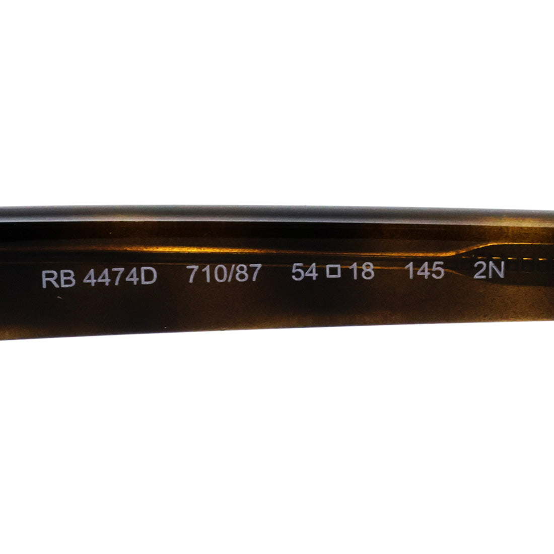 レイバン サングラス Ray-Ban RB4474D 71087 54 幾何学形 キャットアイ トータス系