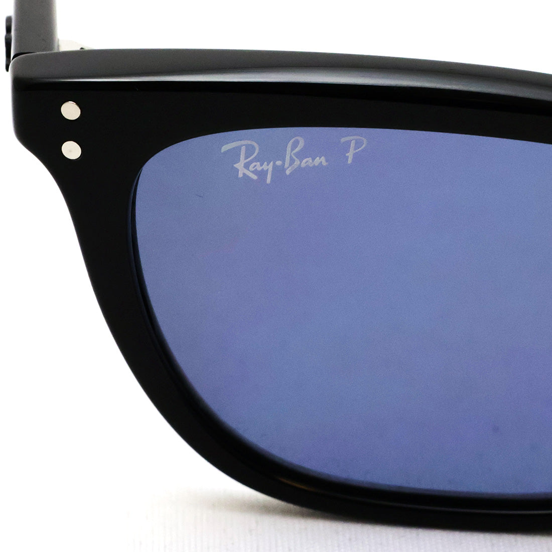 レイバン 偏光サングラス Ray-Ban RB4474D 9012V 54 幾何学形 キャットアイ ブラック系