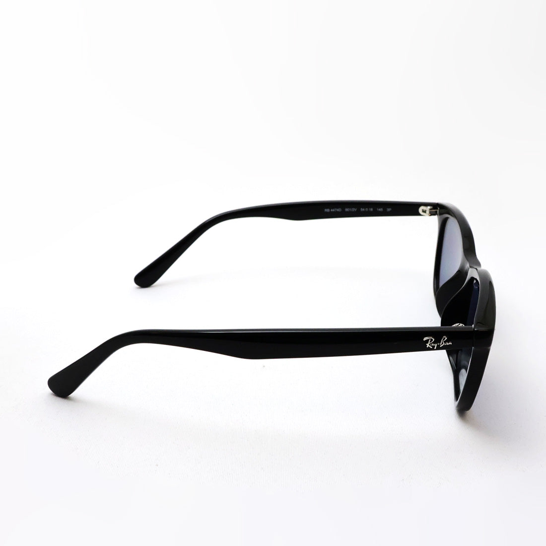 レイバン 偏光サングラス Ray-Ban RB4474D 9012V 54 幾何学形 キャットアイ ブラック系