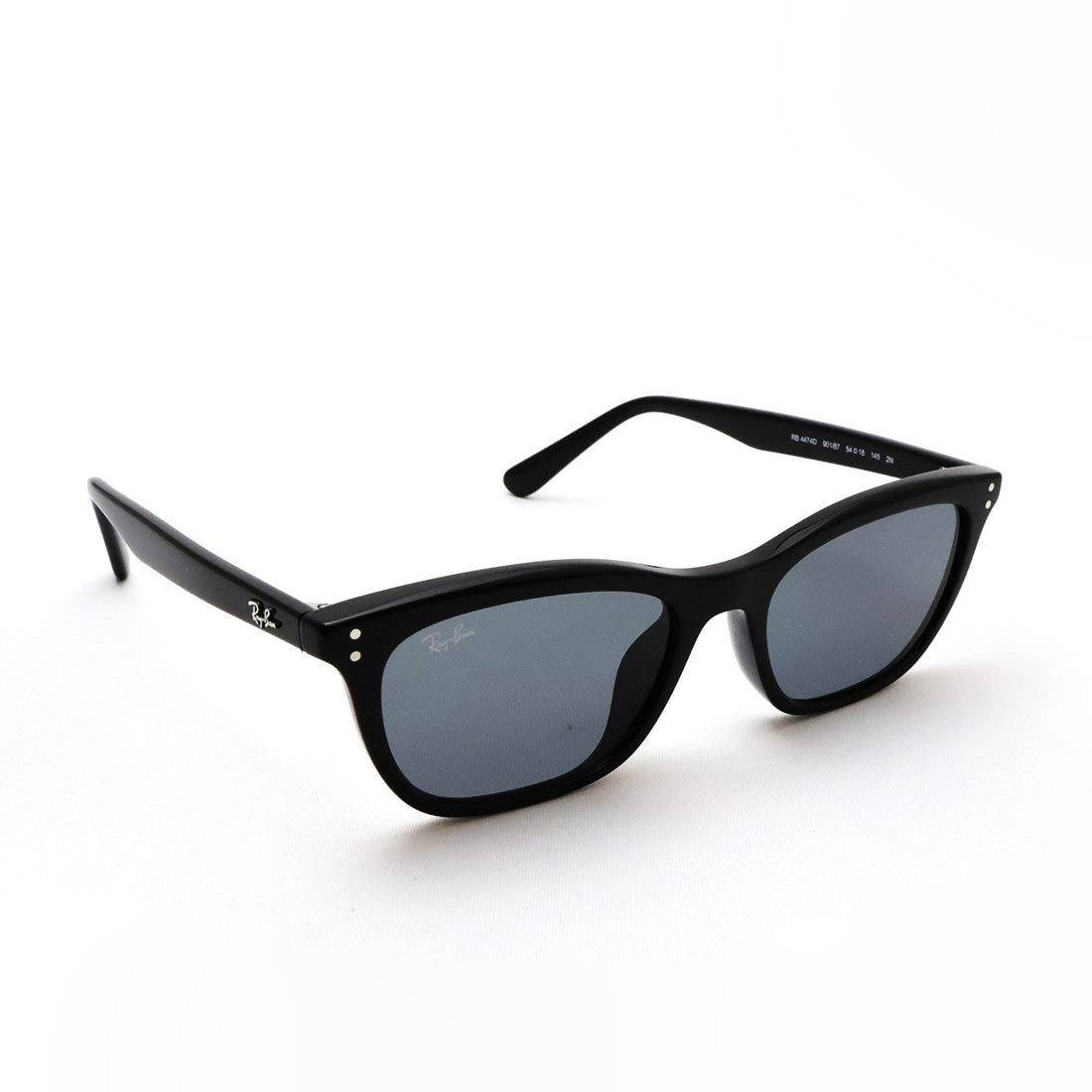 レイバン サングラス Ray-Ban RB4474D 90187 54 幾何学形 キャットアイ ブラック系