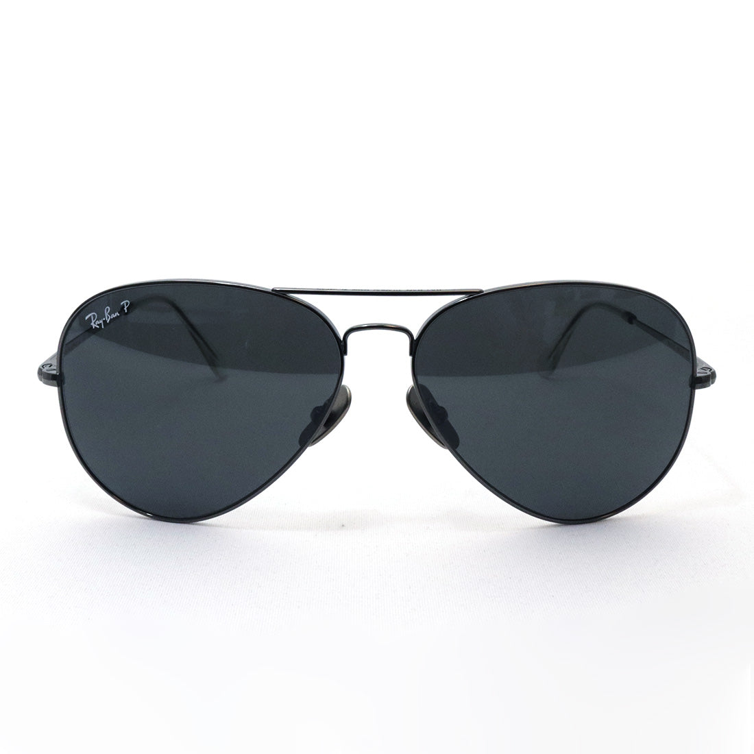 レイバン 偏光サングラス Ray-Ban AVIATOR TITANIUM アビエーター チタニウム RB8089 16548 58 62 ティアドロップ