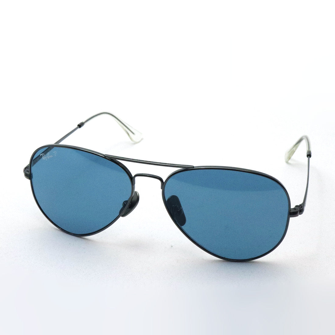 レイバン 偏光サングラス Ray-Ban AVIATOR TITANIUM アビエーター チタニウム RB8089 165S2 58 62 ティアドロップ