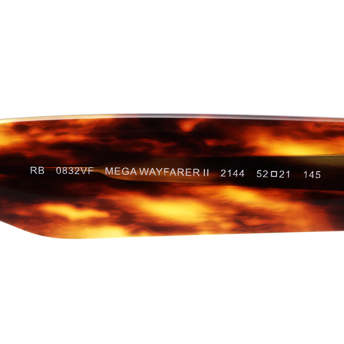 レイバン メガネ Ray-Ban RX0832VF 2144 52 MEGA WAYFARER II スクエア トータス系