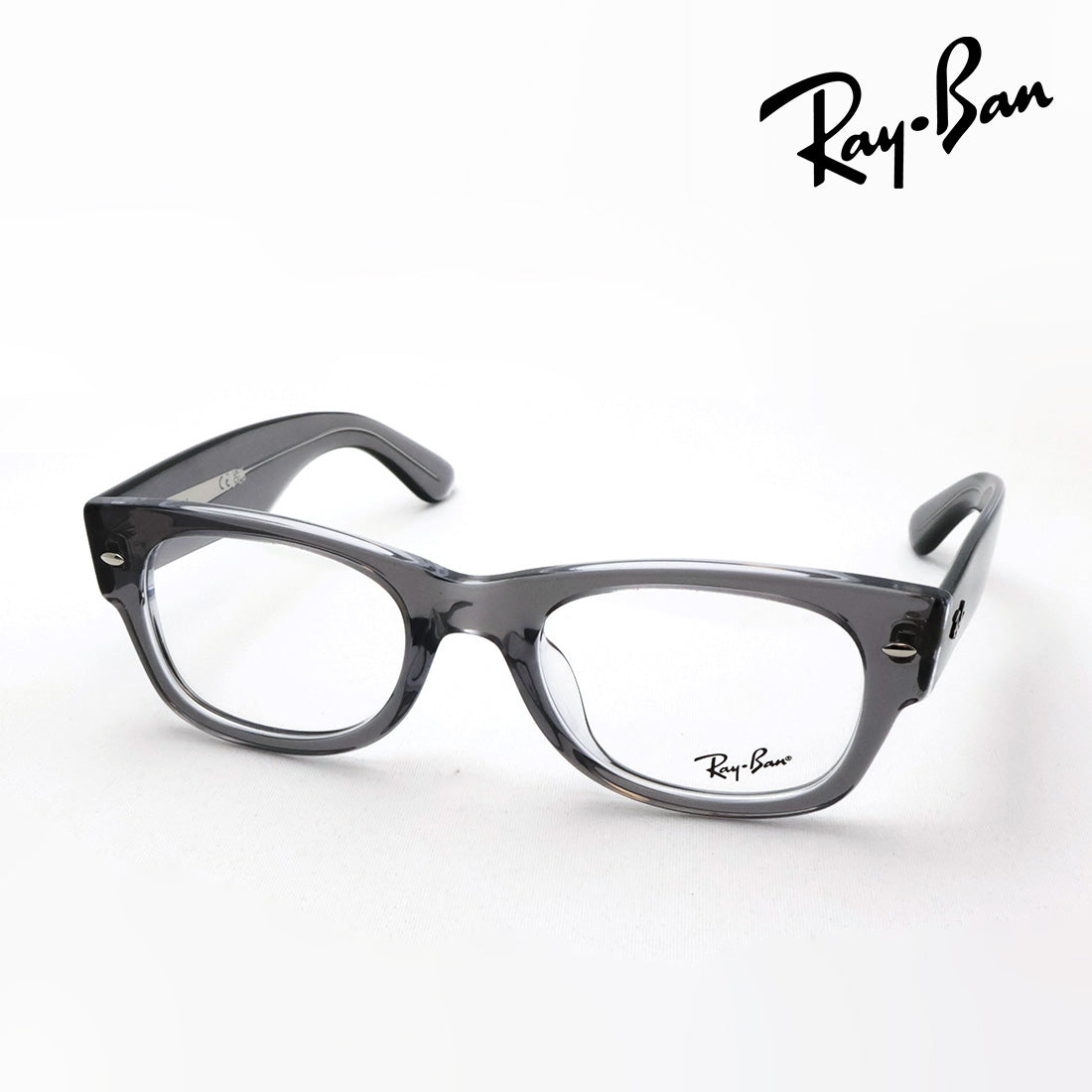 レイバン メガネ Ray-Ban RX0832VF 8111 52 MEGA WAYFARER II スクエア グレー系