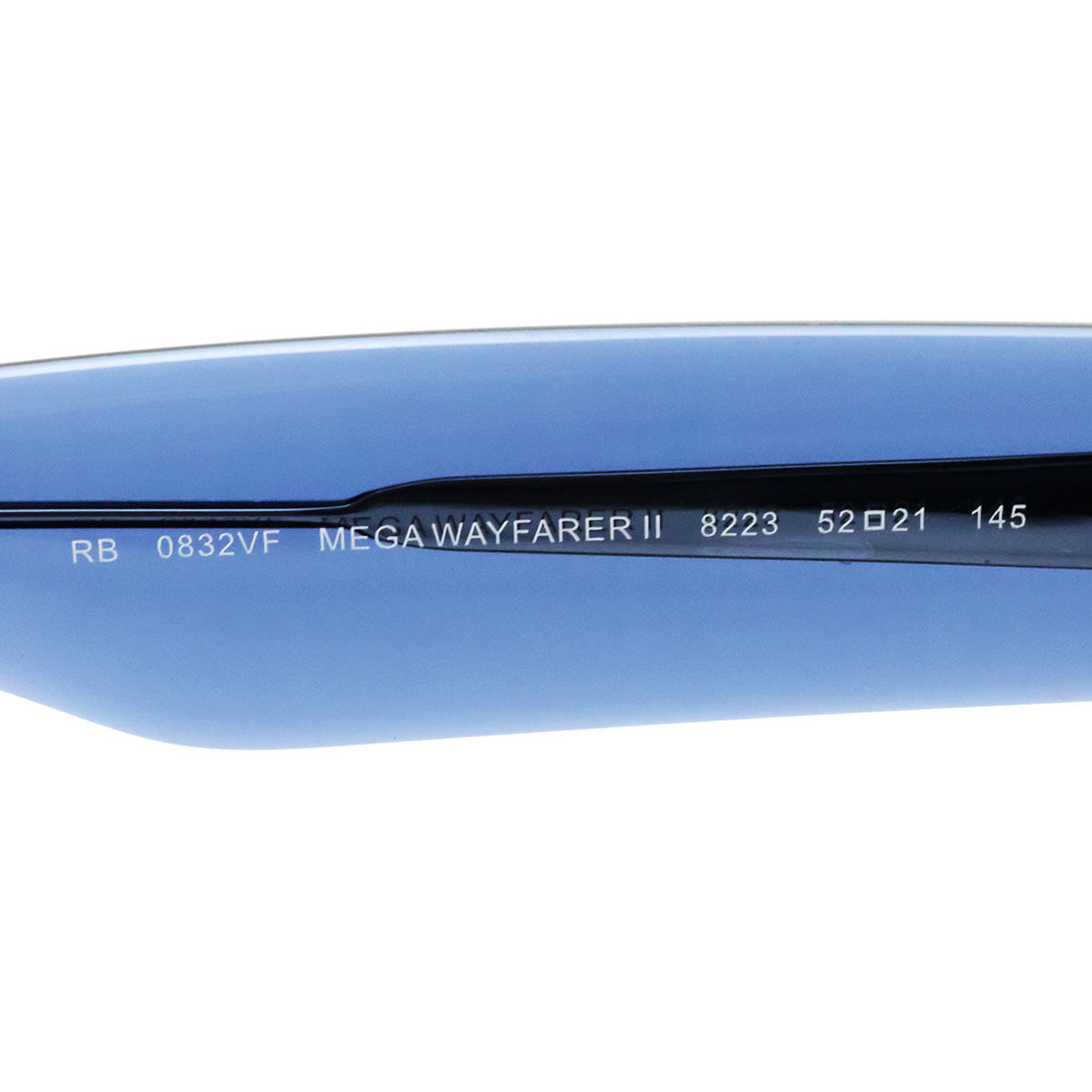 レイバン メガネ Ray-Ban RX0832VF 8223 52 MEGA WAYFARER II スクエア ブルー系
