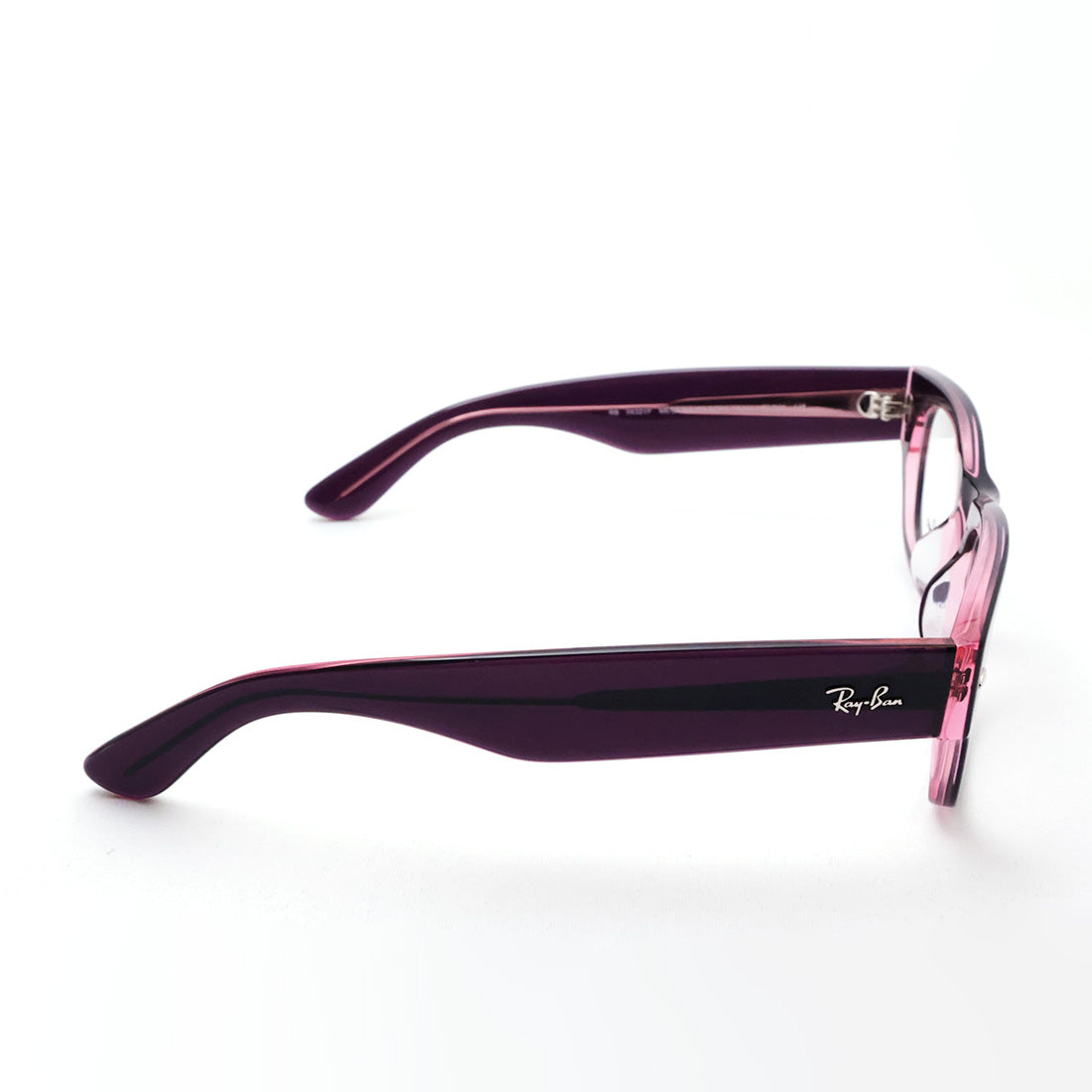 レイバン メガネ Ray-Ban RX0832VF 8364 52 MEGA WAYFARER II スクエア レッド系