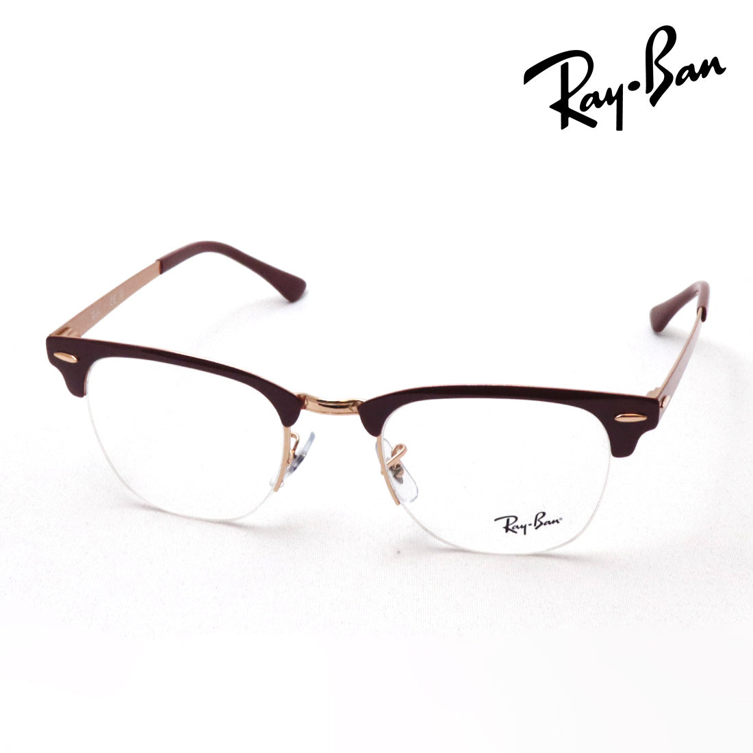 射线玻璃杯Ray-Ban RX3716VM 3147俱乐部主金属