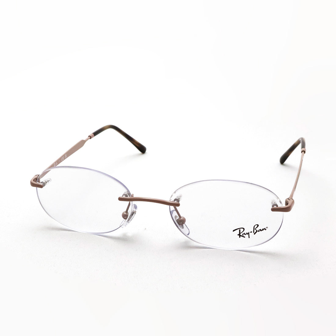 レイバン メガネ Ray-Ban RX3767V 3207 50 52 オーバル リムレス