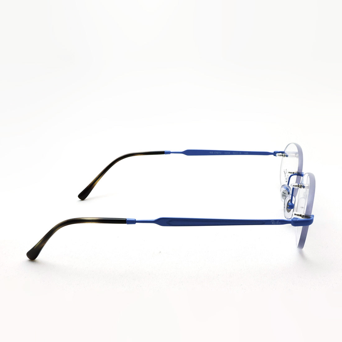 レイバン メガネ Ray-Ban RX3767V 3208 50 52 オーバル リムレス