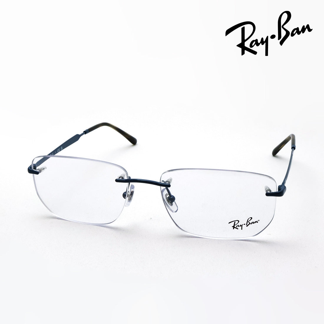 レイバン メガネ Ray-Ban RX3768V 3203 54 56 スクエア リムレス