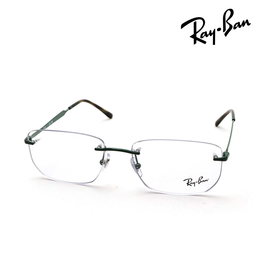 レイバン メガネ Ray-Ban RX3768V 3204 54 56 スクエア リムレス