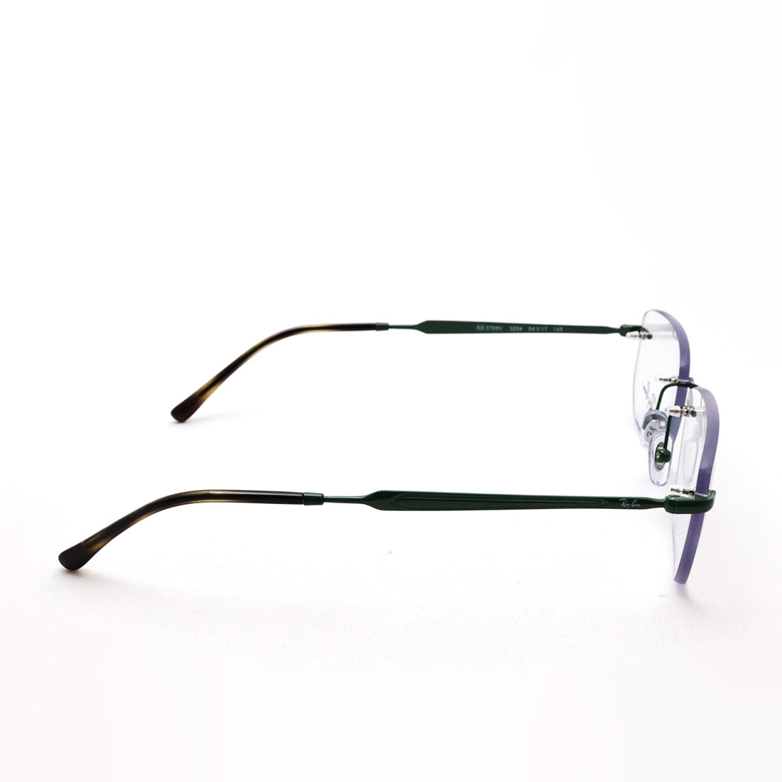 レイバン メガネ Ray-Ban RX3768V 3204 54 56 スクエア リムレス