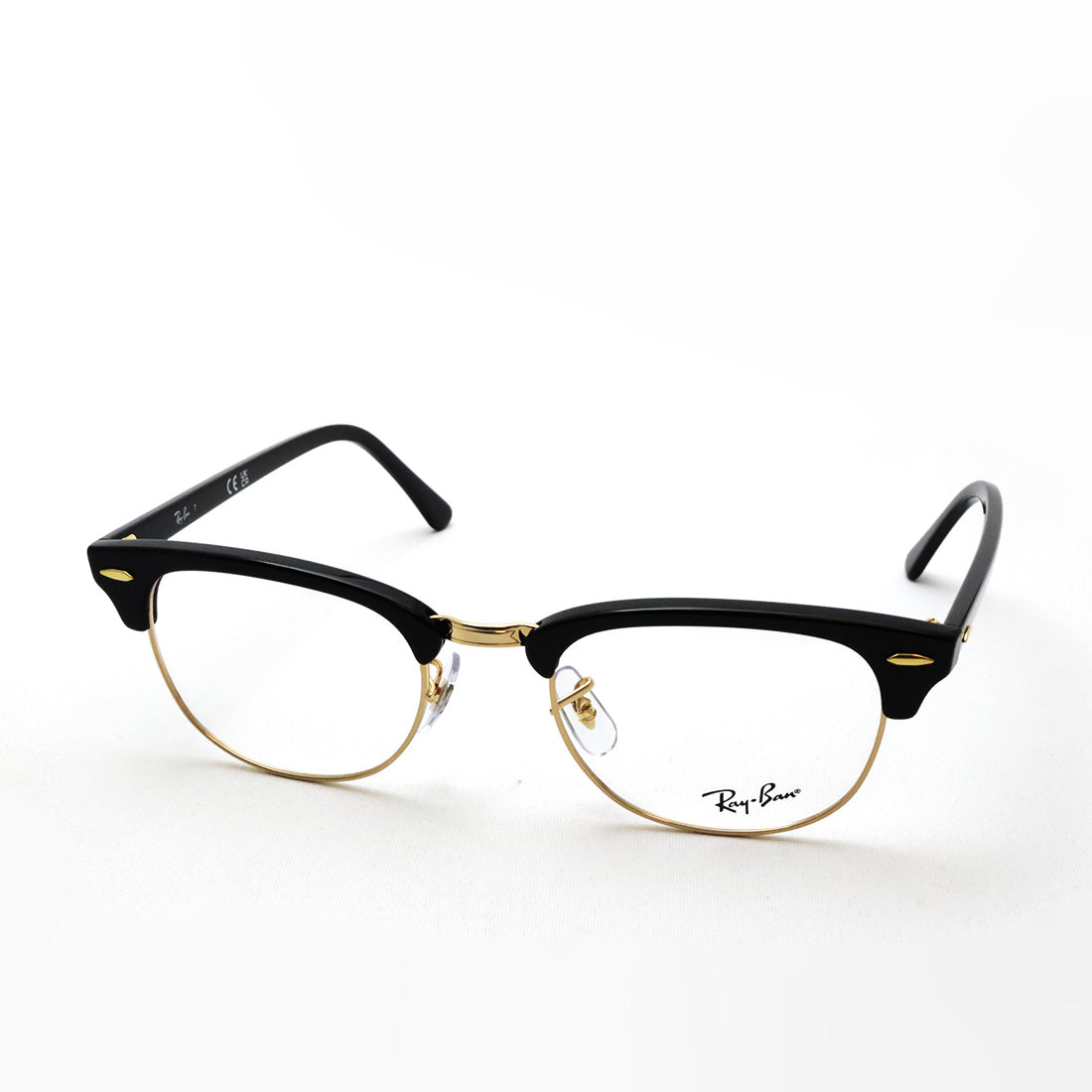 レイバン メガネ Ray-Ban RX5154 5784 49 51 53 クラブマスター ブロー ブラック系