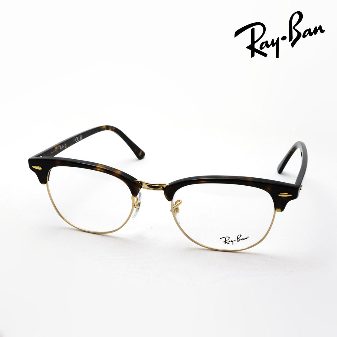 レイバン メガネ Ray-Ban RX5154 8287 49 51 53 クラブマスター ブロー トータス系