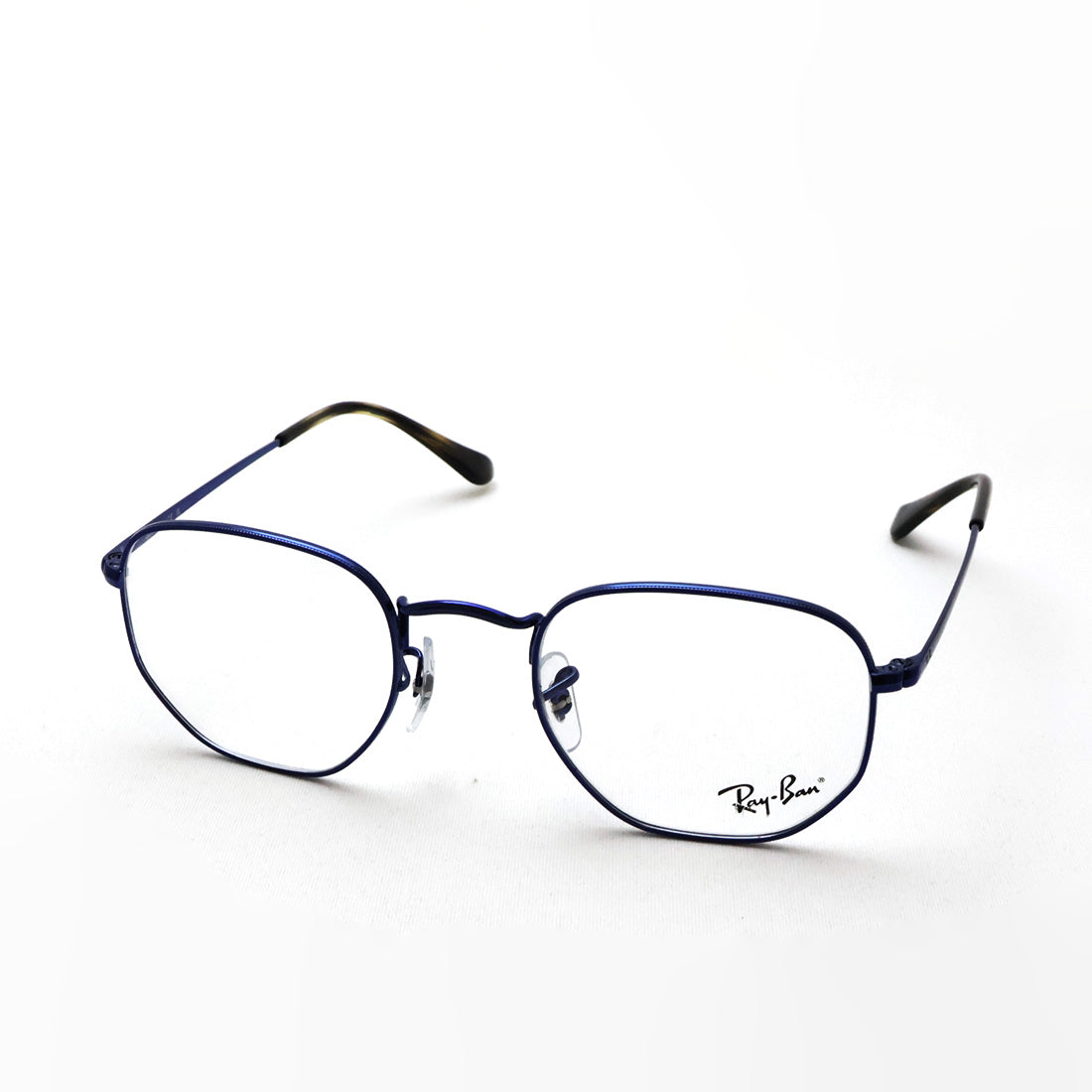 レイバン メガネ Ray-Ban RX6448 2520 スクエア ヘキサゴン ブルー系