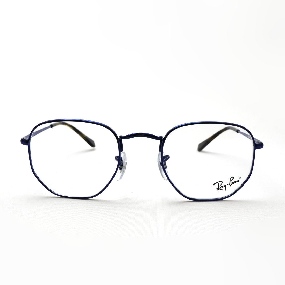 レイバン メガネ Ray-Ban RX6448 2520 スクエア ヘキサゴン ブルー系