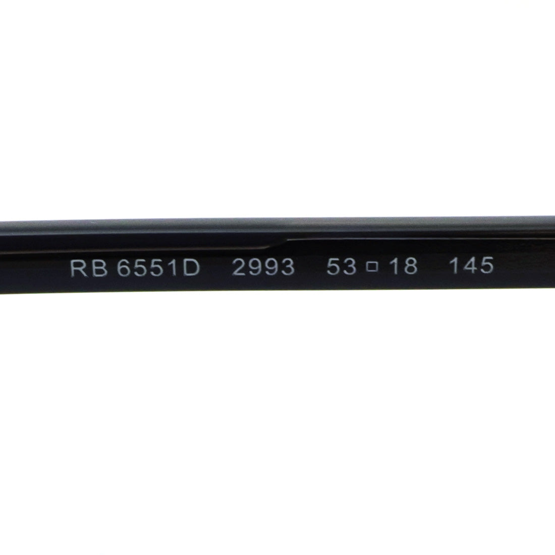 レイバン メガネ Ray-Ban RX6551D 2993 53 アジアンフィット スクエア