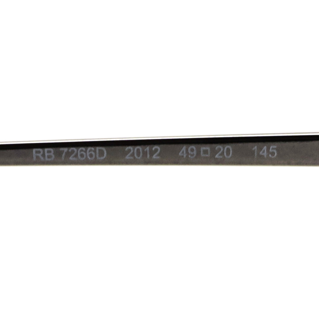 レイバン メガネ Ray-Ban RX7266D 2012 49 ボストン トータス系