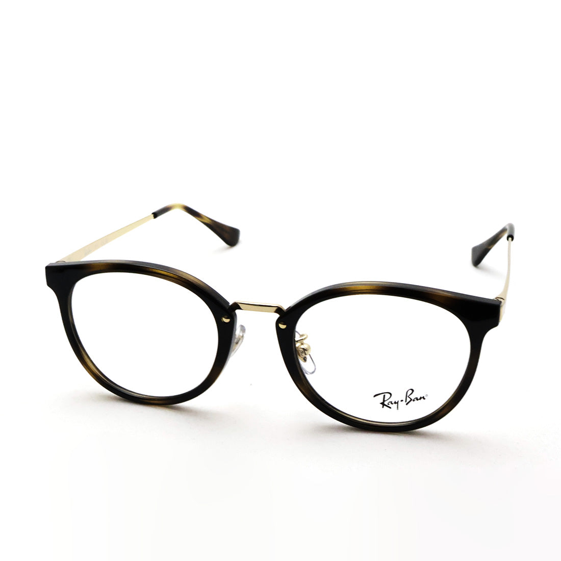 レイバン メガネ Ray-Ban RX7266D 8472 49 ボストン トータス系
