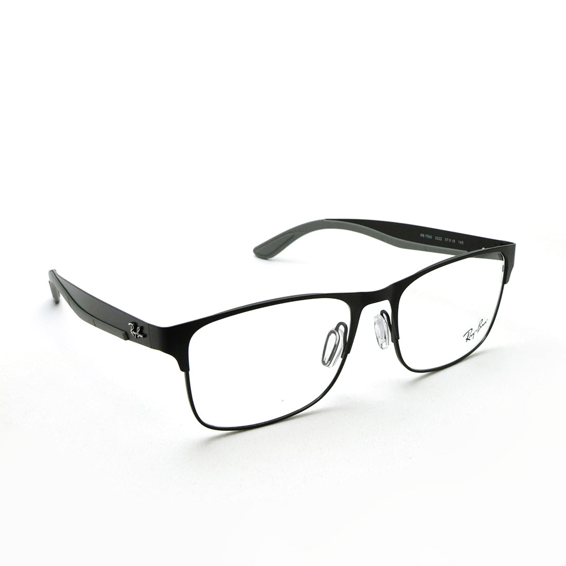 レイバン メガネ Ray-Ban RX7550 3222 55 57 チタン スクエア
