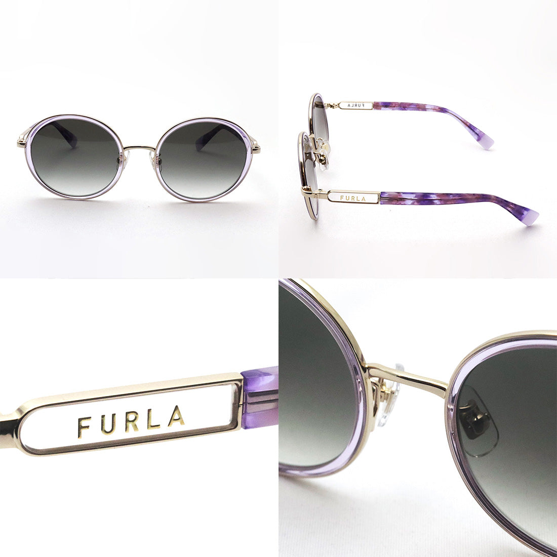 フルラ サングラス FURLA SFUA48J ジャパンモデル ラウンド