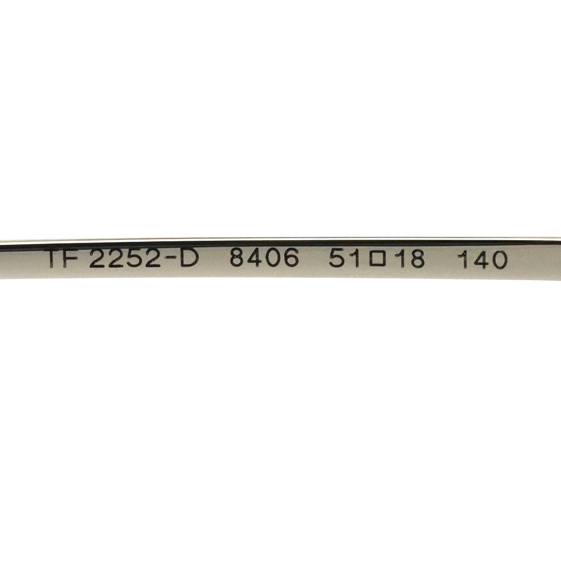 ティファニー メガネ TIFFANY&Co. TF2252D 8406 51 オーバル ブラック系