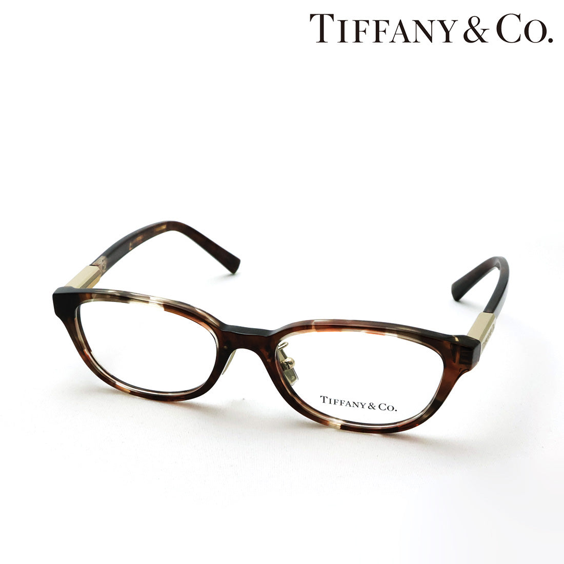ティファニー メガネ TIFFANY&Co. TF2280D 8421 51 スクエア トータス系