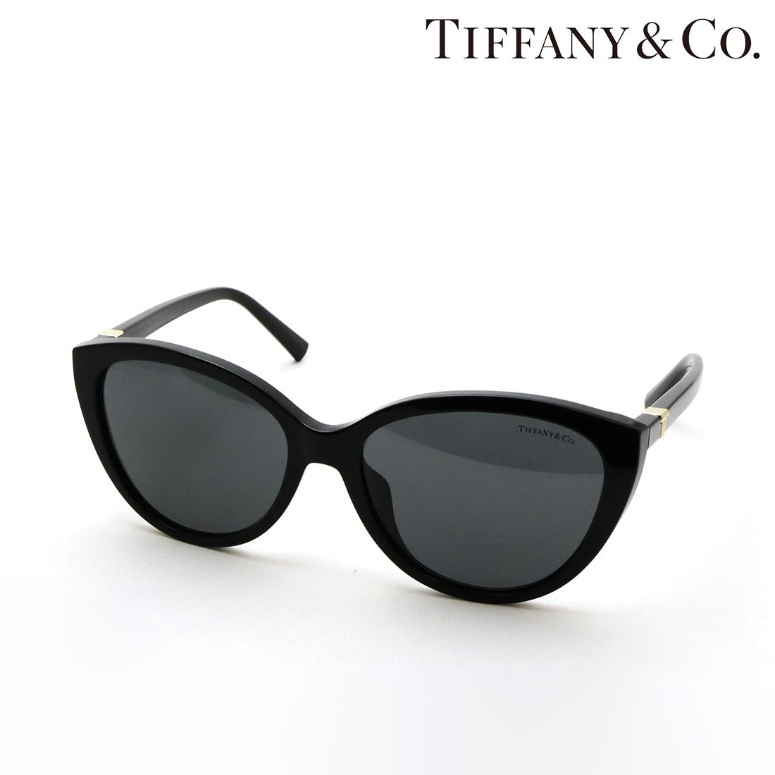 ティファニー サングラス TIFFANY&Co. TF4251F 8001S4 56 キャットアイ ブラック系