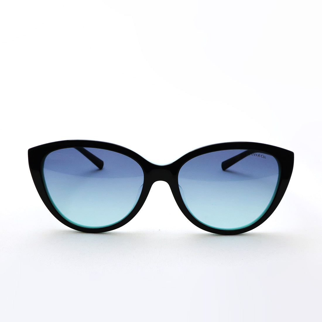 ティファニー サングラス TIFFANY&Co. TF4251F 80559S 56 キャットアイ ブラック系 ブルー系